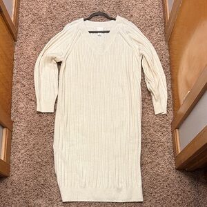 H&M Off-White Knit Sweater